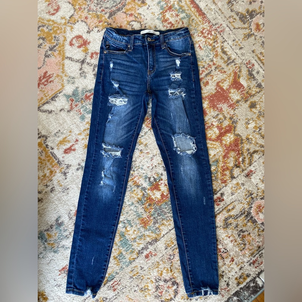 KanCan Cora Mid Rise Super Skinny Jeans KC5055D